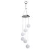 Solar Wind Chime Light Rain Proof LED Color Gradient Smart Light Sensing Decor Hanging Wind Chime Lamp for Outdoor Ball