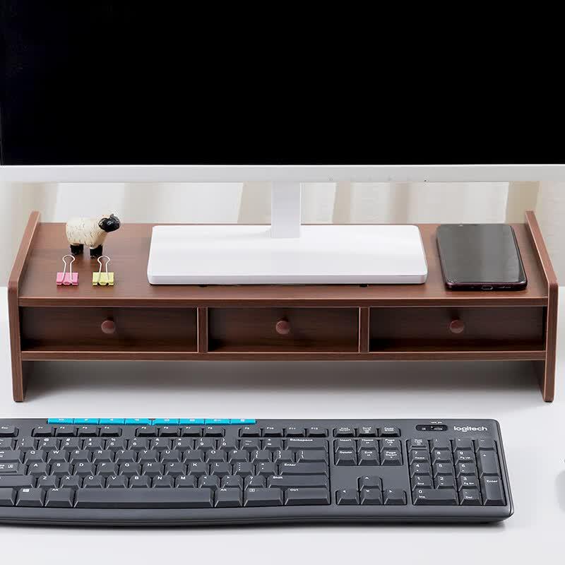 Desktop Monitor Riser with Storage