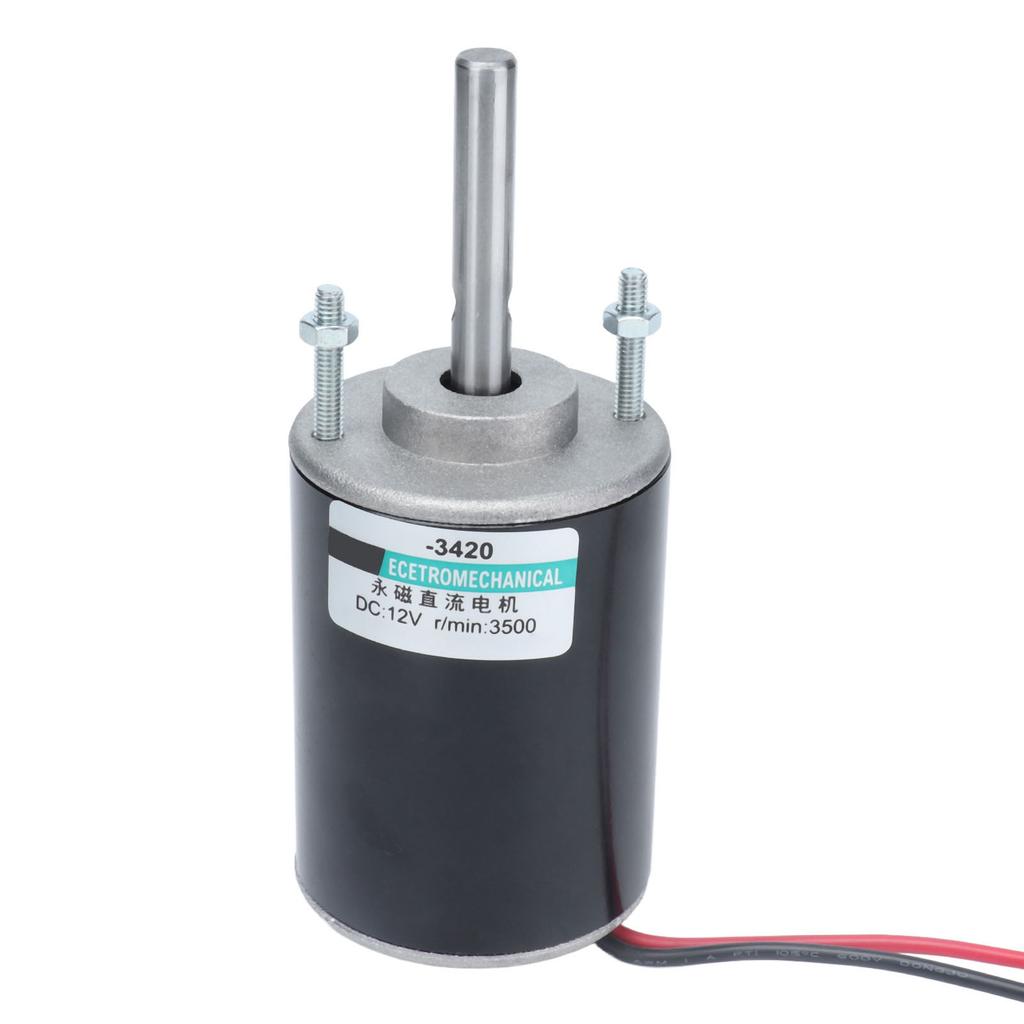 Permanent Magnet DC Motor CW CCW High Speed Motors with Ball Bearing 43mm Shaft Length