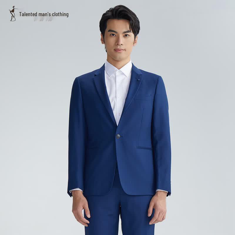 Men's Wool Blend Business Suit