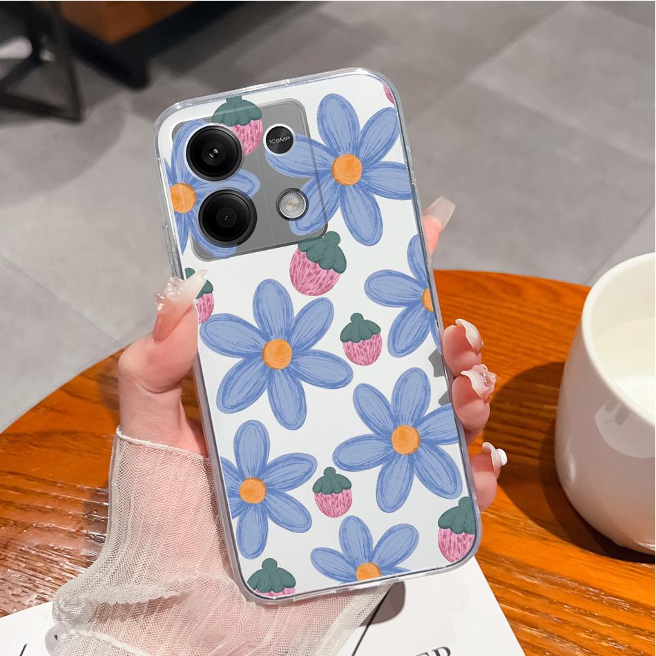 For Redmi Note 13 Pro Plus Phone Case Creative Fun Soft Slim Silicone Transparent Anti Drop Back Cover For Redmi Note13 13Pro+