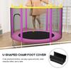 25Pcs Anti-Slip Pads U-Shaped Chair Foot Protectors Plastic Table Leg Covers for Furniture Trampoline Noise Reducing Mats