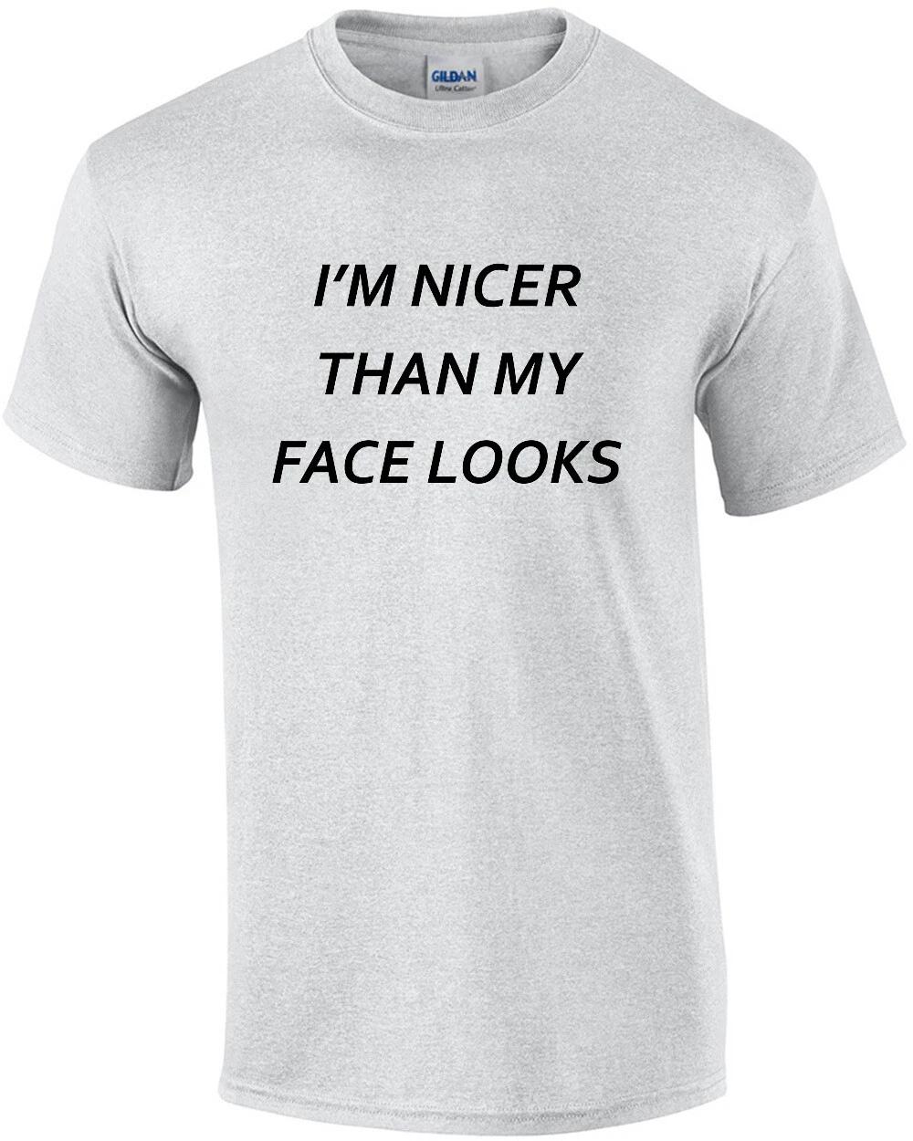 Я добрее, чем выгляжу - смешная футболка S