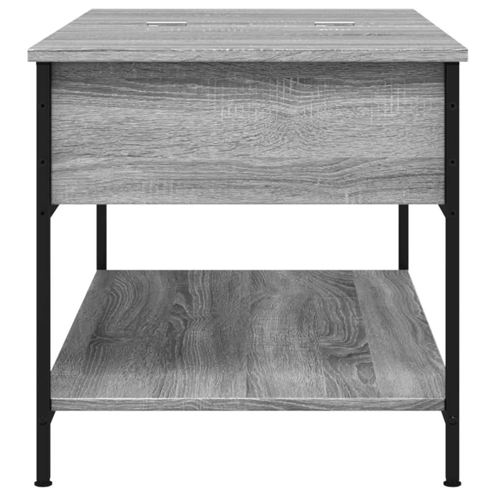  Coffee Table, Grey Sonoma Oak, 100x50x50 Cm