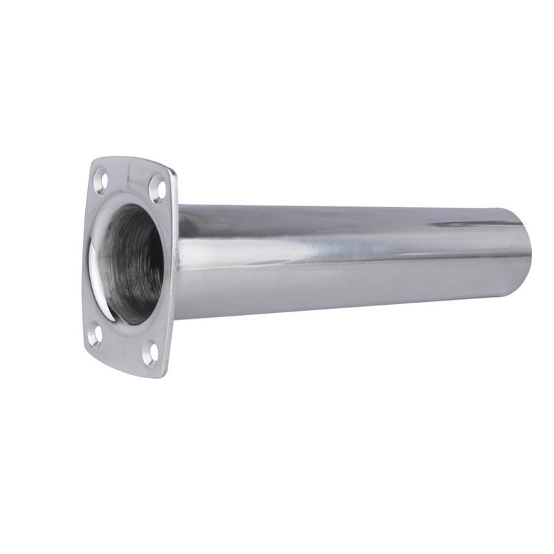 Boat Accessorie 2 Pieces Boat Fishing Flush Mount Rod Holder 316 Stainless Steel Fishing Tackle Tube Accessory 15° 90°