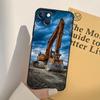 Excavator Phone Case For iPhone 17 16 15 14 13 12 11 Pro Max mini XR 16e 15 16 Plus 17 Air Full Cover