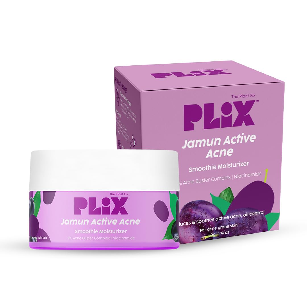 The Plant Fix Plix 2% Niacinamide Jamun Moisturizer 50 gm For Oily Acne Prone Skin