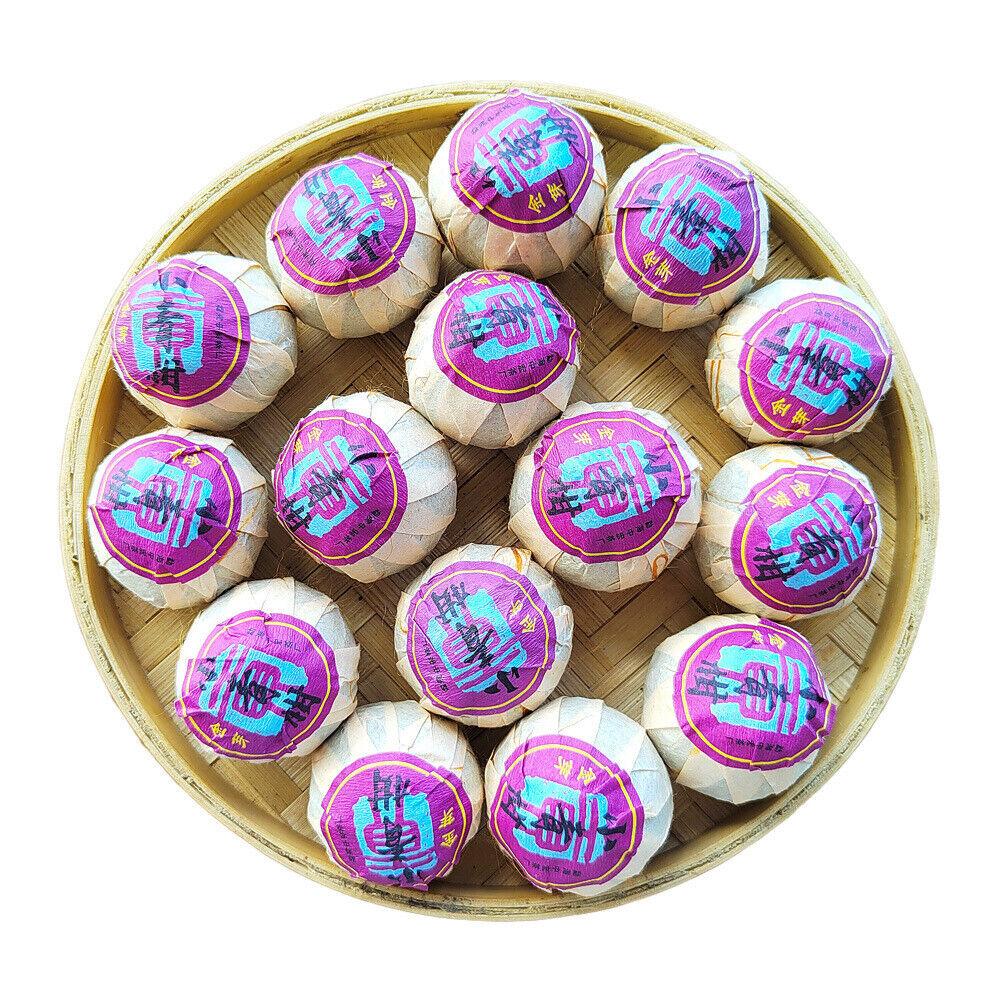 500 g Černý čaj 2021 Xinhui Malé zelené pomeranče Mandarinková kůra Pu'er Vařený čaj