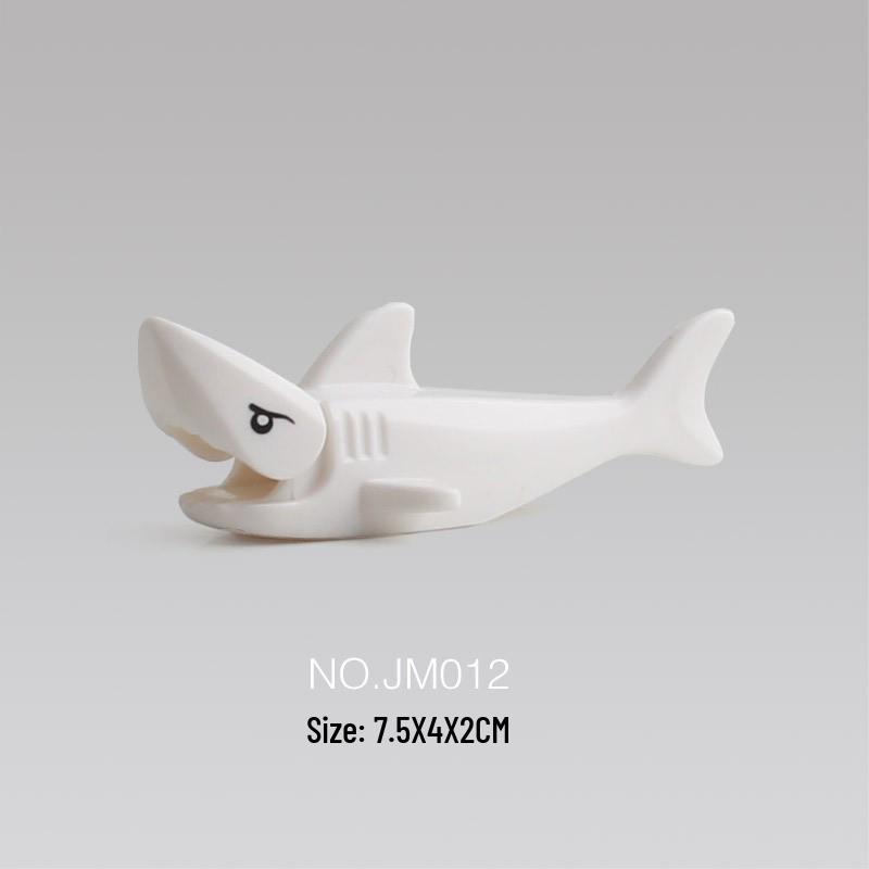 Animal Building Blocks for Kids: Dolphin, Crocodile, Shark Models - Educational and Fun