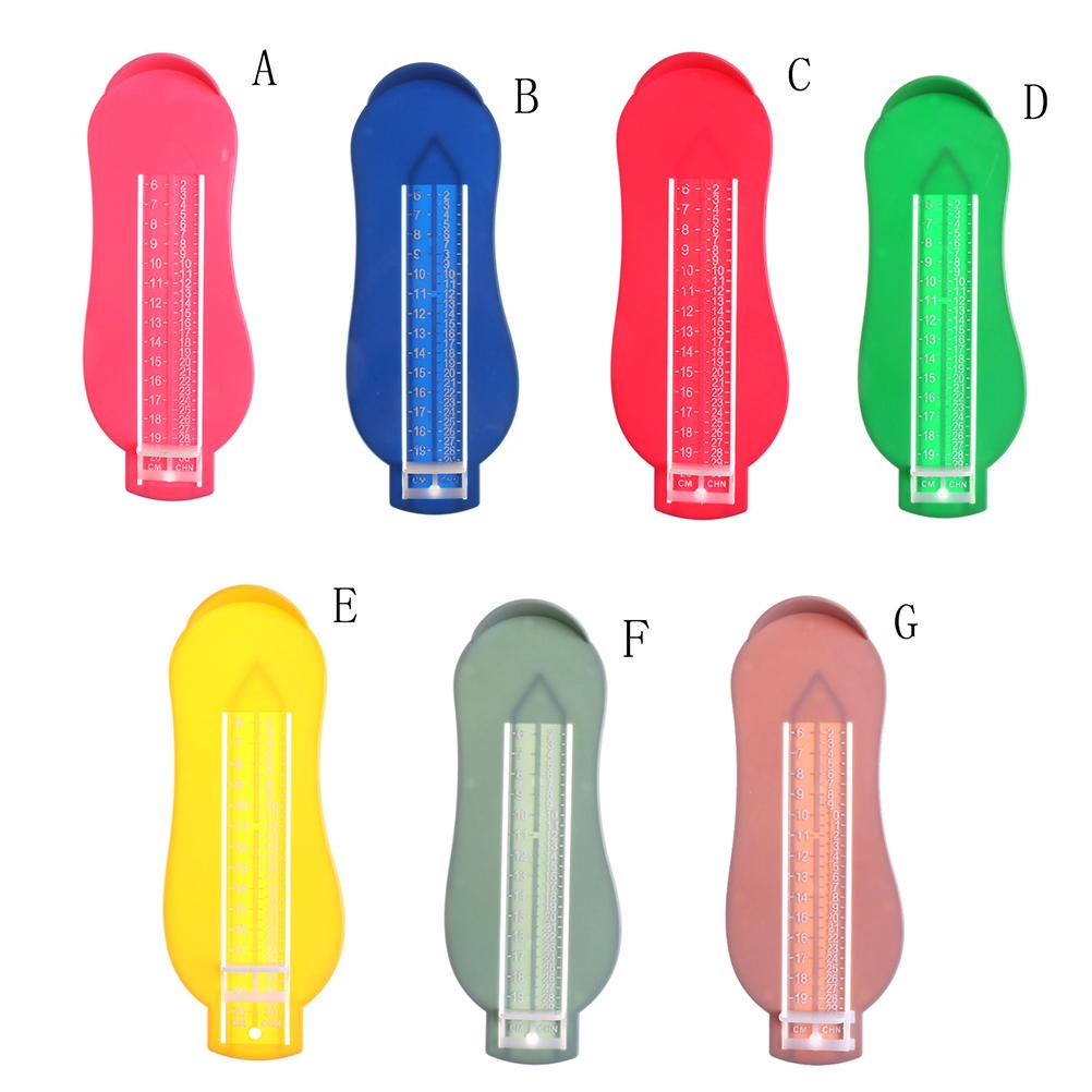 Foot Measur Length Gauge Shoes Fitting Device Accurate Measures for Kids Baby JC