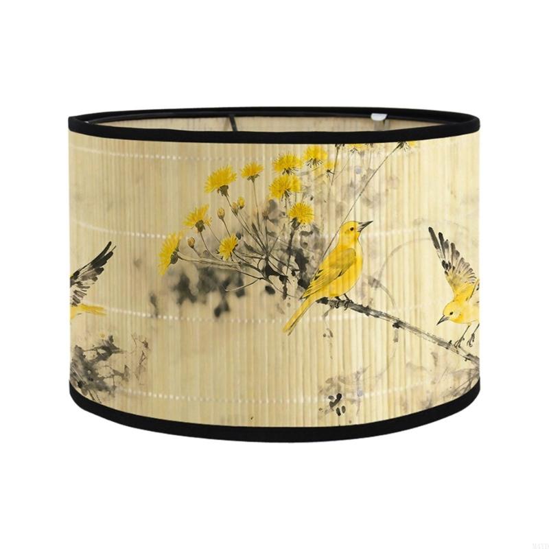 E27 Bamboo Lampshades Wall Light Cover Table Light Shade Elegant Decorative Lighting Accessories Enduring M4YD