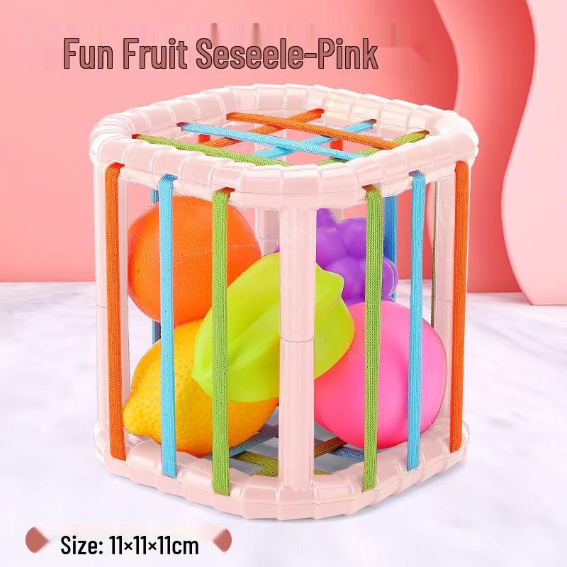 

Rainbow Sesele Educational Polyhedron Toy for Newborns - Enhances Fine Motor Skills