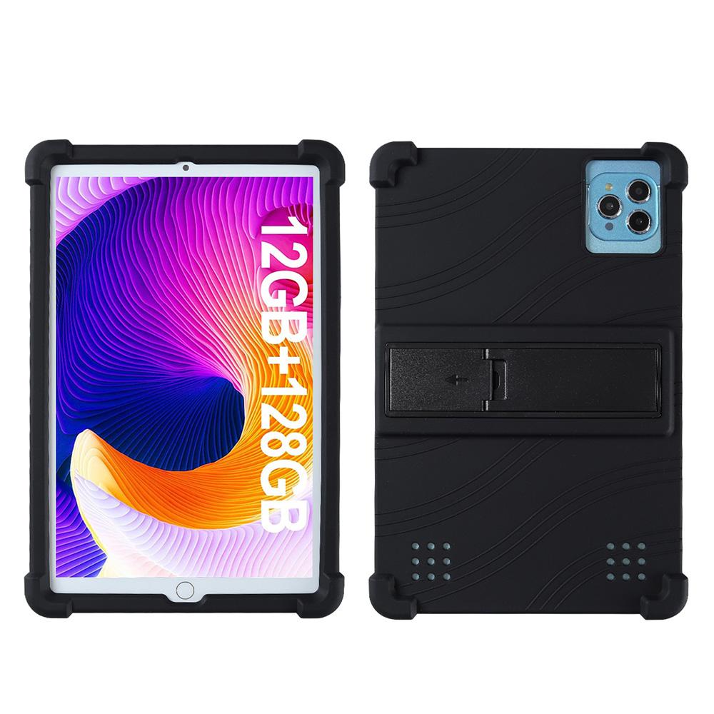 

For 11.6 inch Universal Case 10 10.1 10.4inch 12 13 14 25*16cm Coat Shockproof Cover Tablet Soft Silicon Stand Protective Shell чёрный