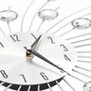 vidaXL Wanduhr mit Quarzwerk Modernes Design 50 cm