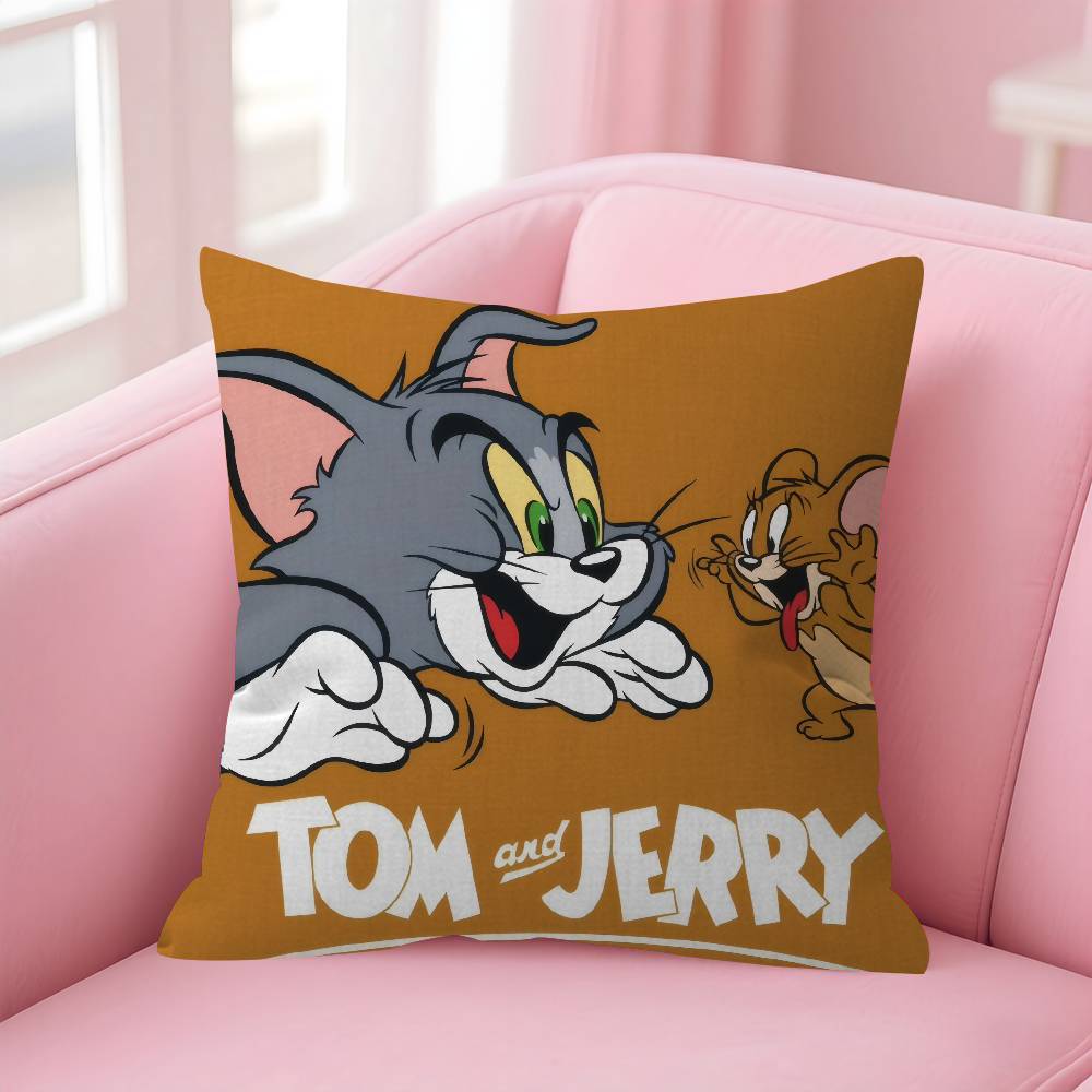 Pillow Anime Pillow Sofa Bed Head Pillow Cover Cushion Cover Fashion Anime Tom Funny Jerrymouse