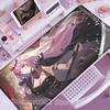 Large Mouse Pad Laptop Gamer Hololive Mori Calliope Keyboard Pad Computer Desk Mouse Mat Gaming Accessories HD Anime PC Mousepad