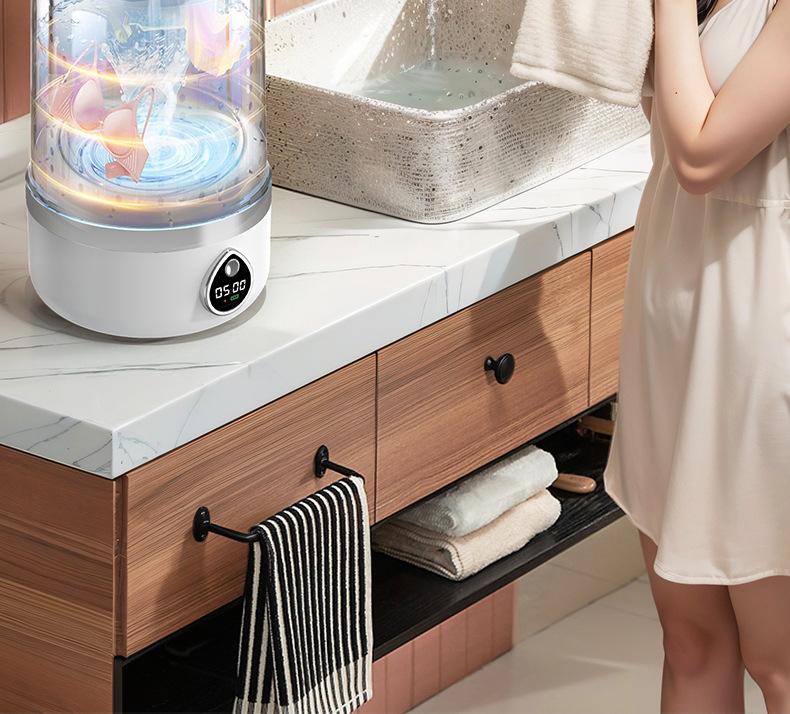 Portable Automatic Mini Washer for Underwear and Socks