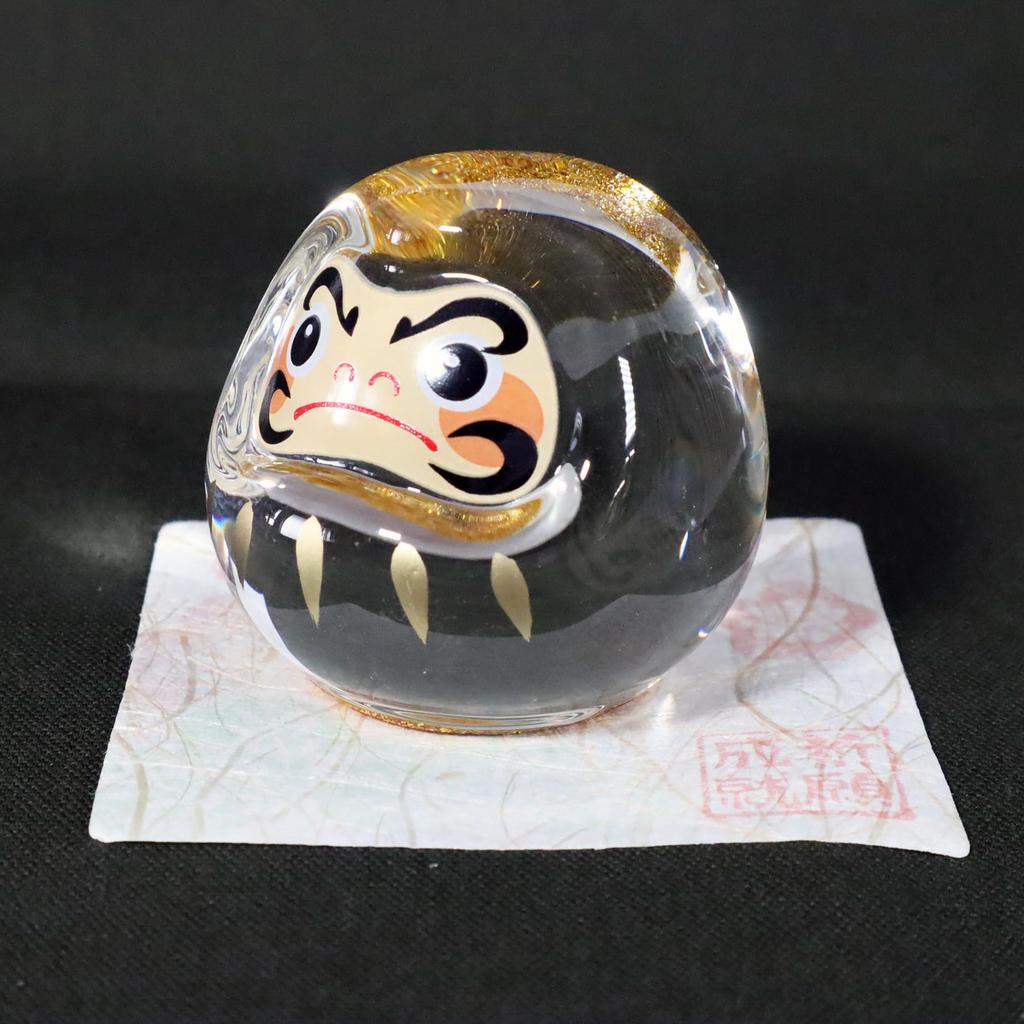 Castle Enterprise Glass Daruma (Large)