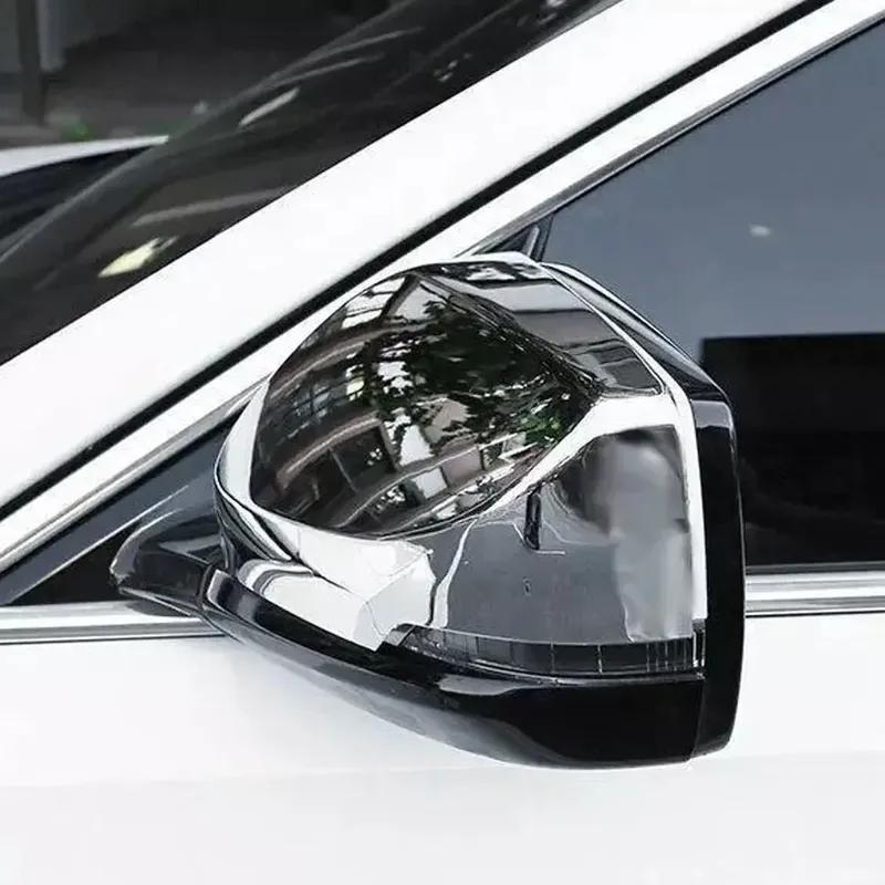 For Cadillac CT5 CT6     2024 Car Rearview Side Mirror Cover Wing Cap Exterior Door Housing Shell Trim
