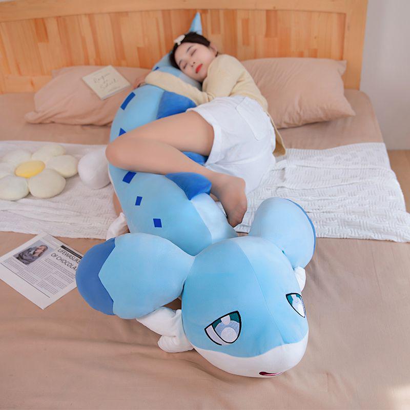 Palworld Blue Swift Howler Plush Toy - Long Body Pillow Ragdoll Gift