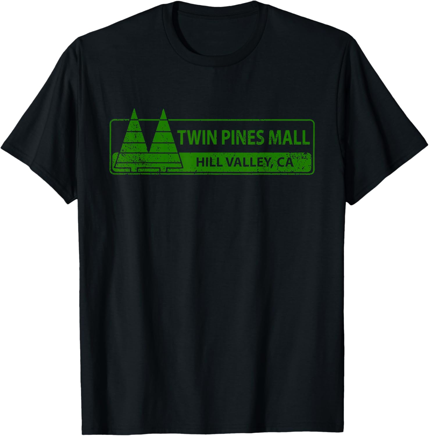 

Twin Pines 80s Future mall Back Hill Valley Movie Fan Lone T-Shirt S разноцветный