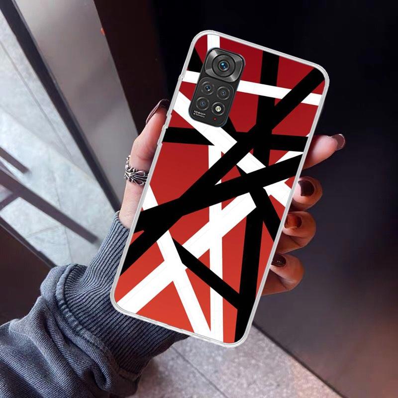 Eddie Van Halen Graphic Guitar Phone Case For Xiaomi Redmi Note 15 14 14S 13 12S 12 Pro Plus 11S 11 10S 10 4G Cover 11E 11T 5G P
