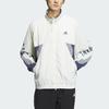 Adidas Nadměrný střih Tištěná Colorblocková Sportovně-ležérní bunda Unisex Svrchní oděv Han-Jade-White IT4361