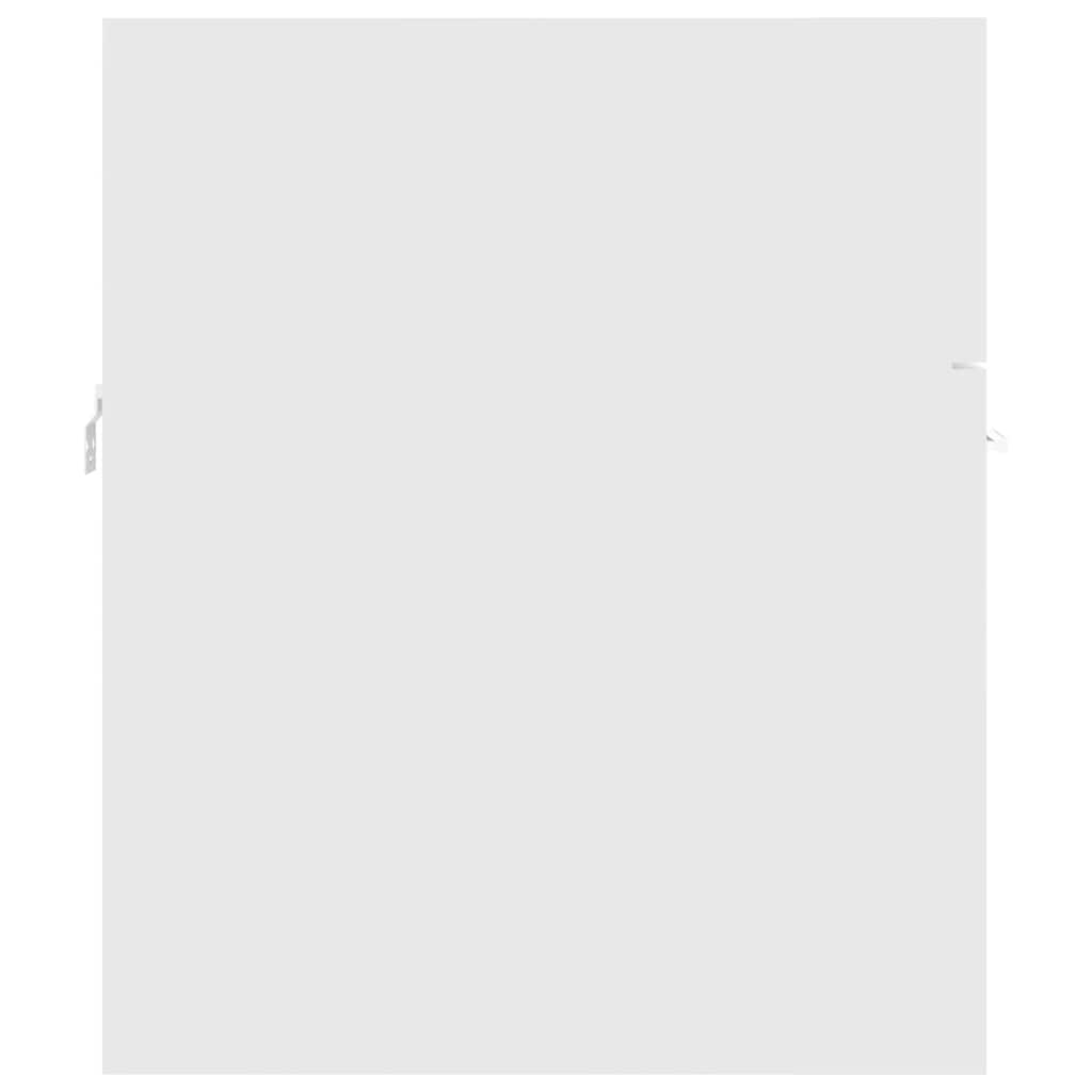 Bathroom Furniture Set White Particleboard