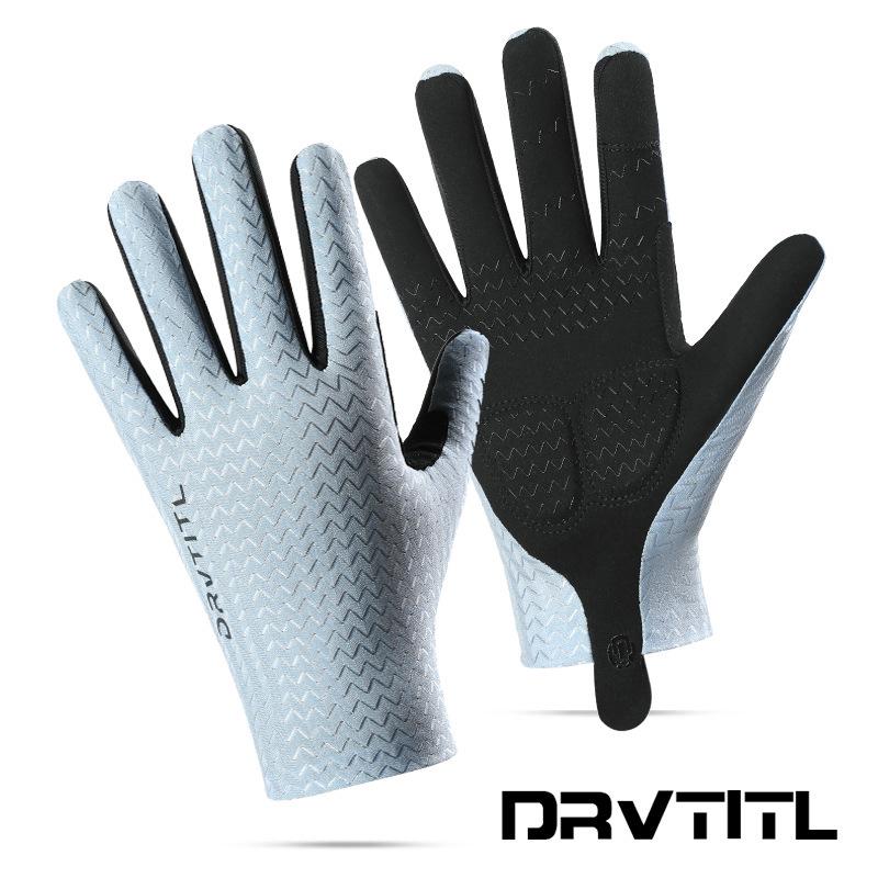 Guanti da Ciclismo Estivi Unisex: Protezione solare, Assorbimento degli urti, Antiscivolo, Traspirante per Ciclismo su Strada e Mountain Bike