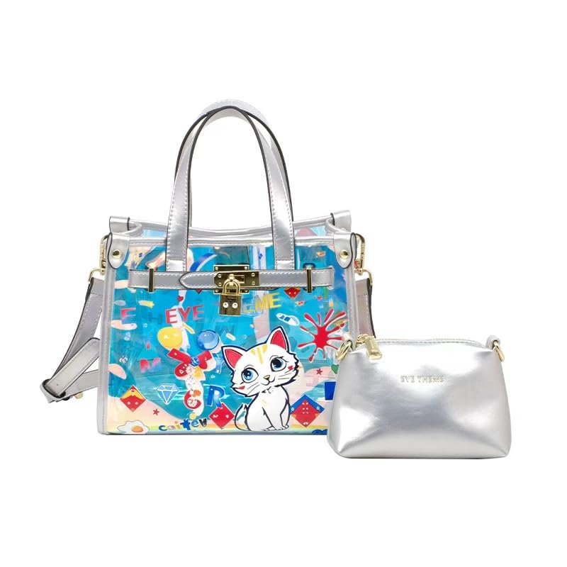 

[MILUBAO] 2852 Big Eyes Theme, wedding handbag, backpack, women s bag, fashionable new model, trendy design, birthday handbag, Christmas gift,