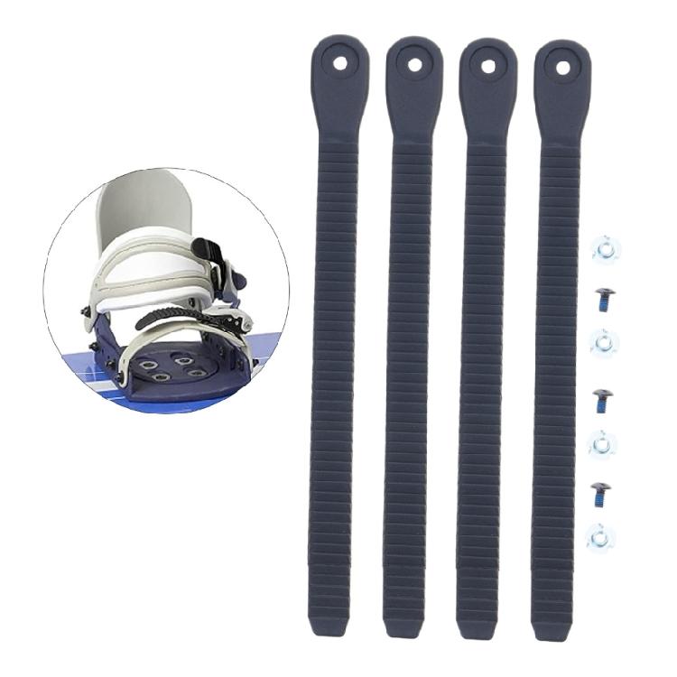 Cinturino di ricambio per scaletta per attacchi da snowboard, cinturino per caviglia da snowboard, cinturino resistente per puntale per attacchi da snowboard