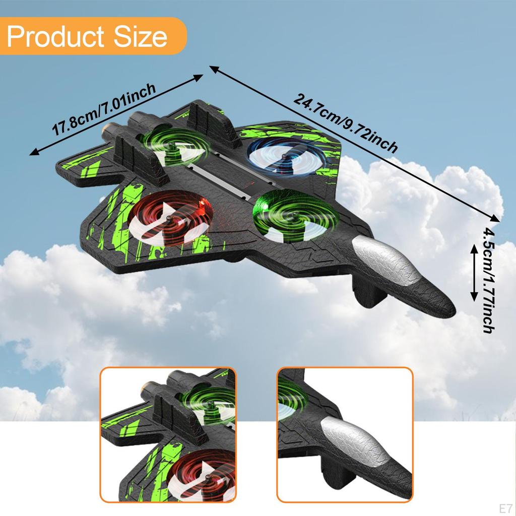 Foam Remote Control Airplane RC Speed,Easy to 360° Flip Aircraft Fighter Jet