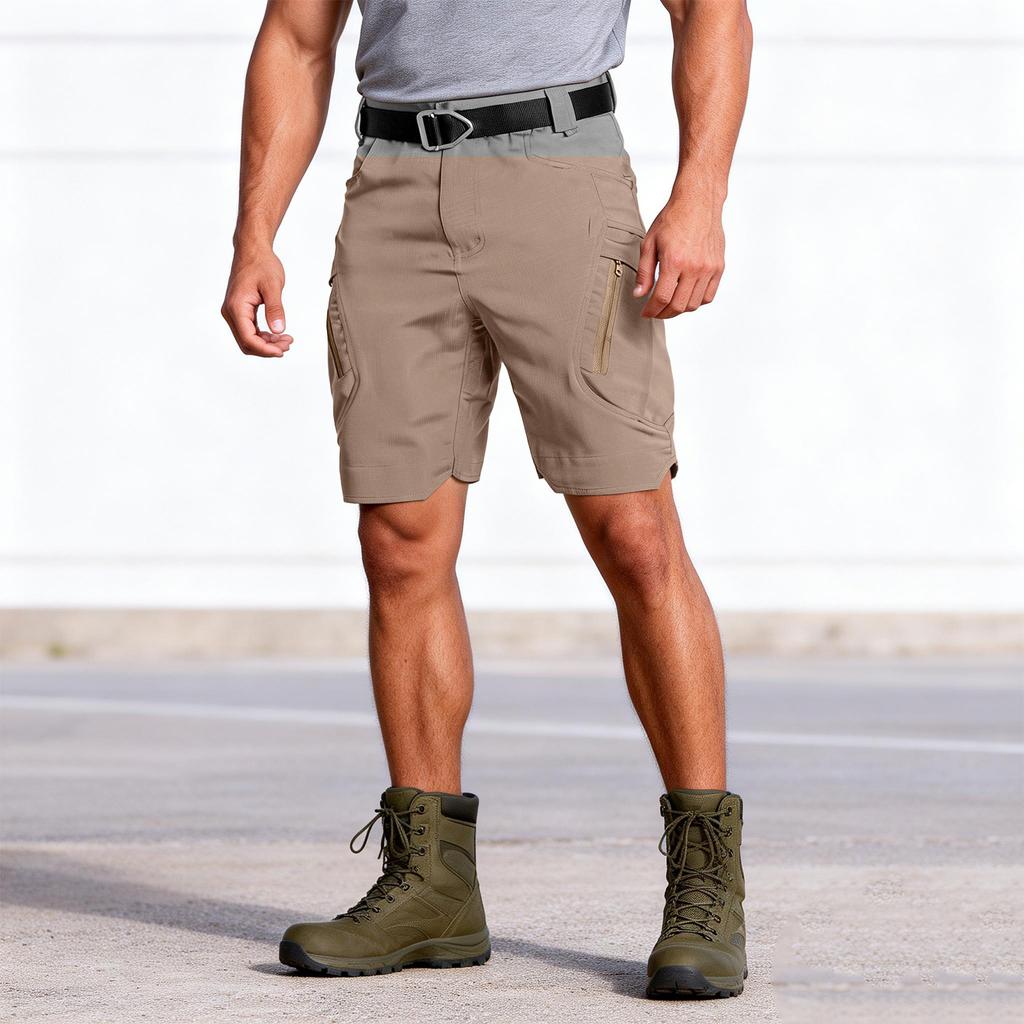 Men's Casual Workwear Multi-Pocket Shorts