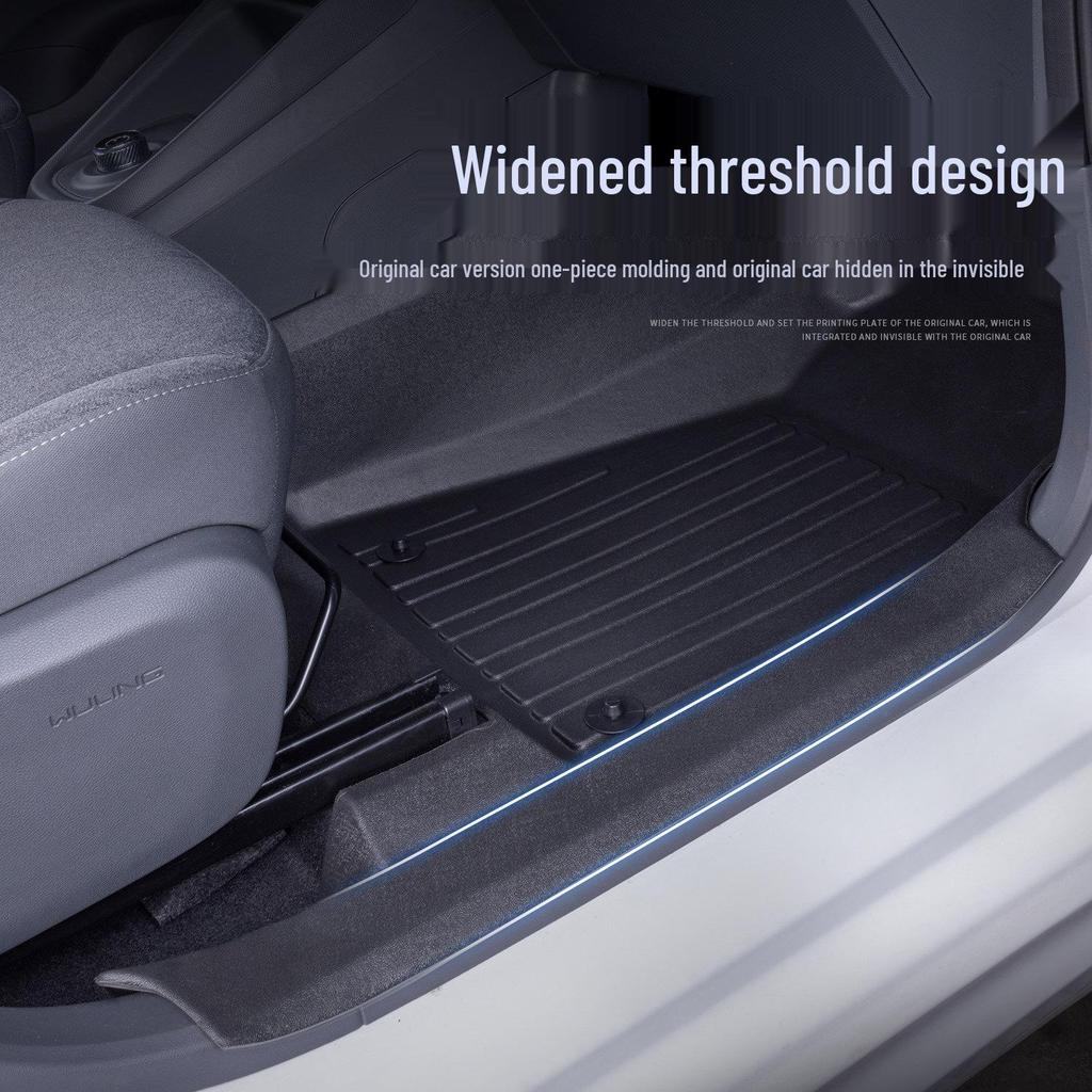 Wuling Hongguang New Energy TPE Floor Mats & Full Coverage Trunk Mat for Hybrid/Pure Electric Models