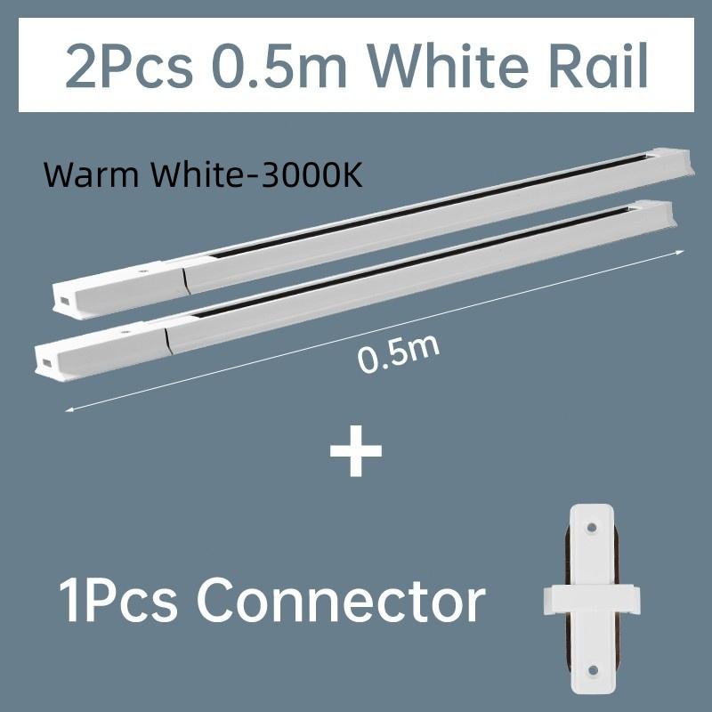 LED Track Light Aluminum Linear Track Ceiling Lamp COB Rail Spotlight Living Room Bedroom Decor Lighting Fixture