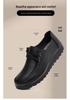 Retro Lace-Up Women's Moccasins - Comfortable Soft Leather Flats for Casual Autumn/Winter Wear