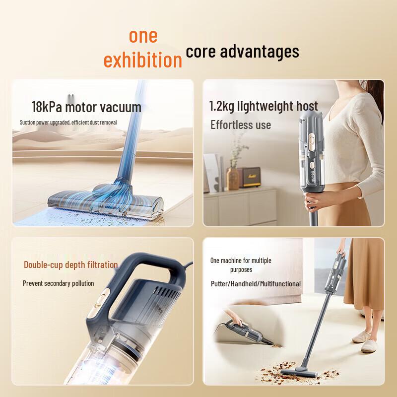 Supor EVCS-C3S Corded Handheld Vacuum Cleaner