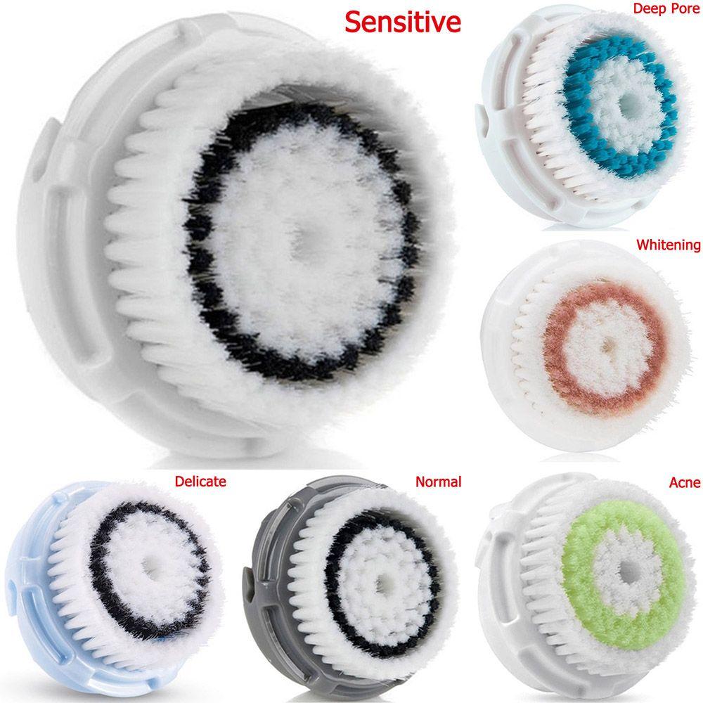 Normal Deep pore Whitening Acne Ultrasonic Sonic Cleansing Brush Replacement Head Facial Cleansers
