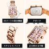OLEVS Quartz Simple and Rose Gold Pink A Perfect Gift for Women Women's Watch, Elegant, Luminous, -