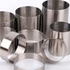 10pcs/lot Diameter 5cm 6.3cm round shape various height stainless steel mousse cake ring mini tiramisu molding cutter DIY baking