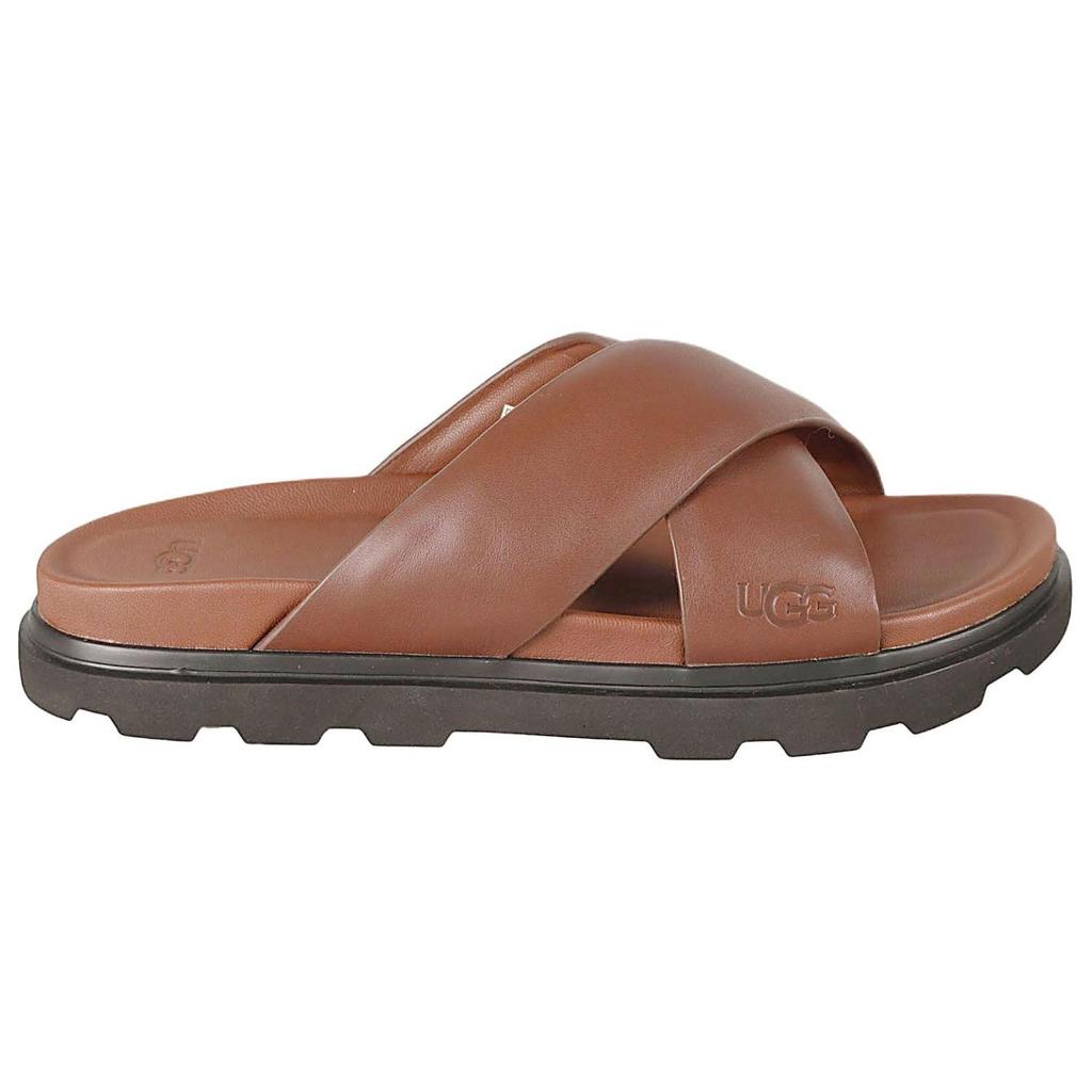 UGG Capitola Cross Slide Sandal Cognac Men Sneakers 1153076-COG