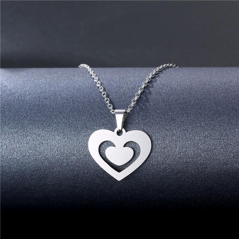 [Neue Titanstahl Kurze Choker Halskette Hip Hop Street Anhänger Kette Für Trendige Mädchen Ausgeh Accessoires]