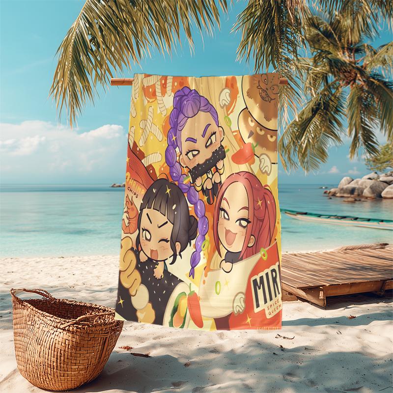1Pc Purple Embrace Beach Towel Microfiber Beach Towel Thin Absorbent For Beach Swimming Yoga Bath Sports 0917203