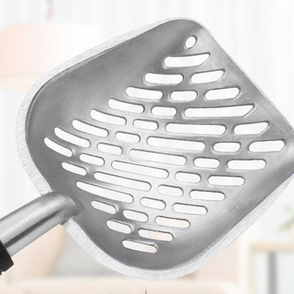 Buy Metal Cat Litter Scoop Aluminum Alloy Pet Kitty Litter Scoop With