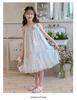 Girls' Sleeveless Dress, Summer Neck Hanging, Stylish Chiffon Dress, 2026 New Item, Medium To Large Children's Mesh Dress, Korean Version