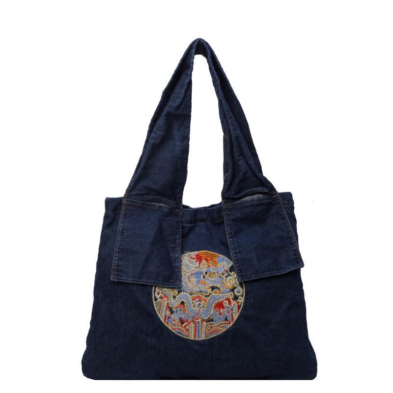 Women's Bag New Literary Women's Large-capacity Fashion Shoulder Portable Messenger Tote Bag