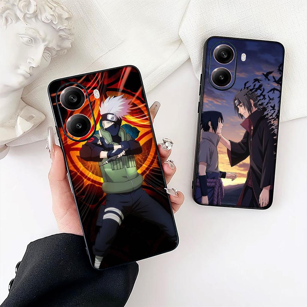 Kakashi Uchiha Sasuke Narutos Itachi Phone Case for Samsung Galaxy Note 20 9 10 S8 S10 Lite S9 Plus A54 A53 A21S S10E A17 Cover