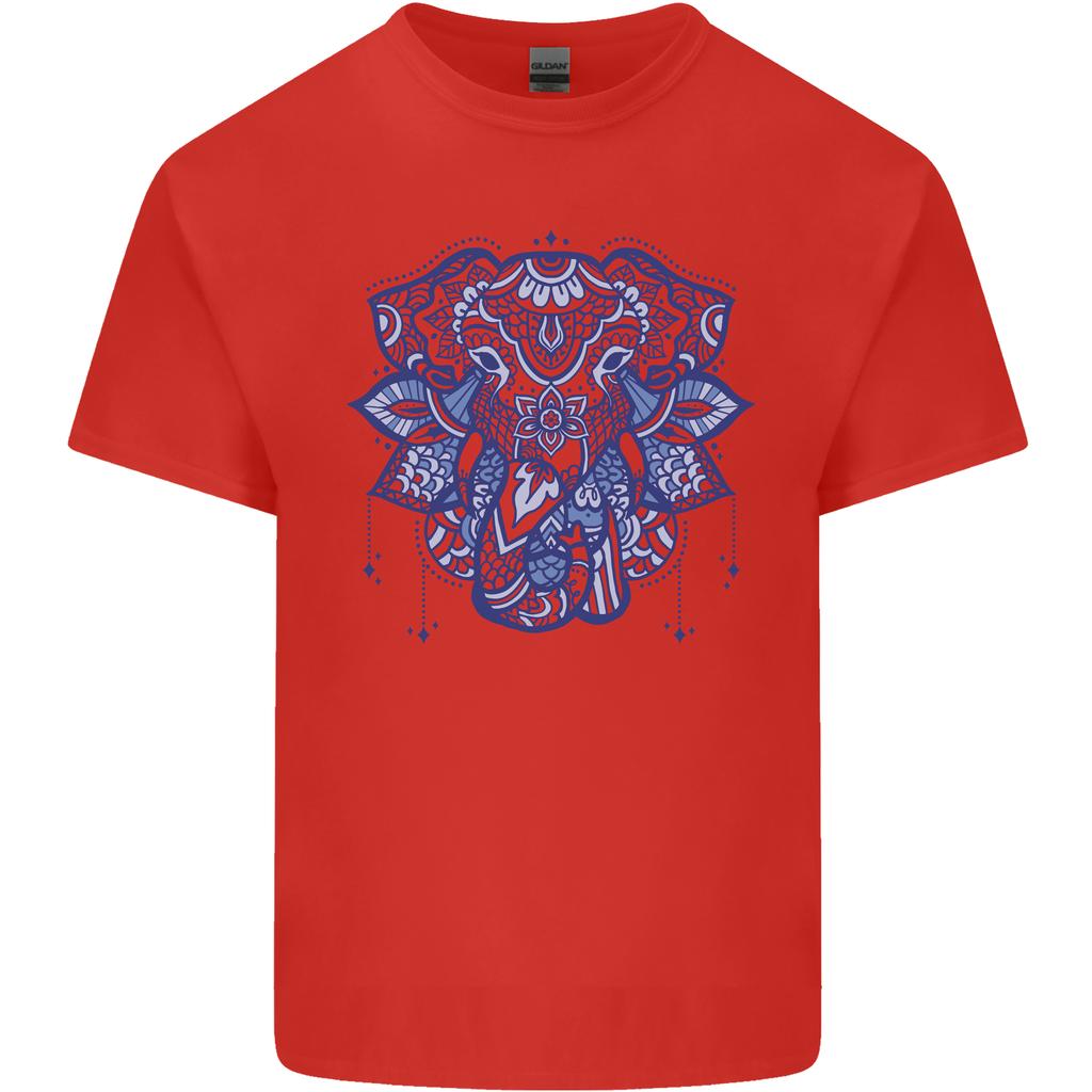 Unisexdala Art Elephant Unisexs Light Cotton TShirt