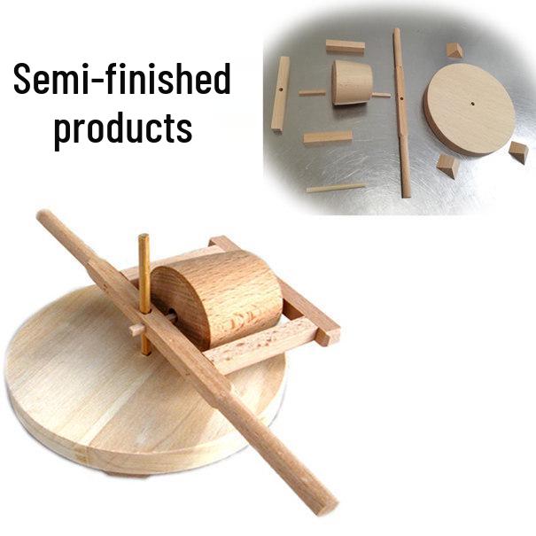 

Handmade Wooden Farm Tool Model Kit with Loose Parts Other
