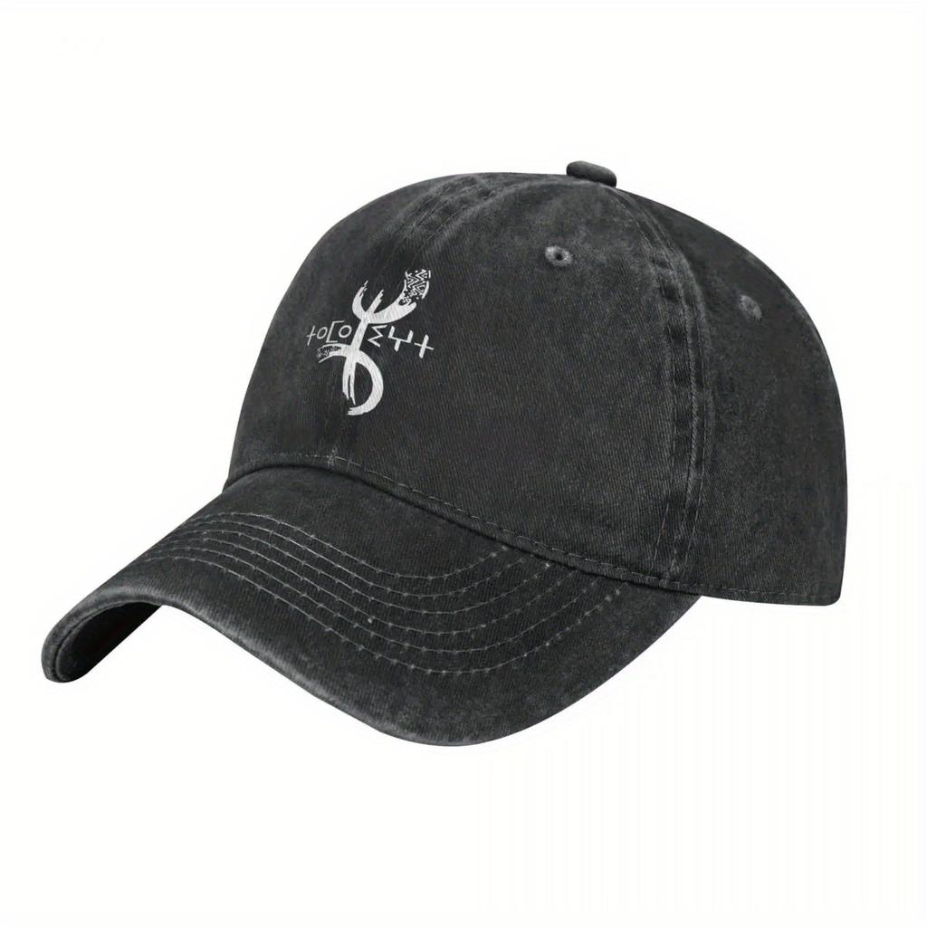 Amazigh Summer Symbol of Freedom Tifinagh Hat with Amazigh Script Lightweight Summer Hat Baseball Cap for Men
